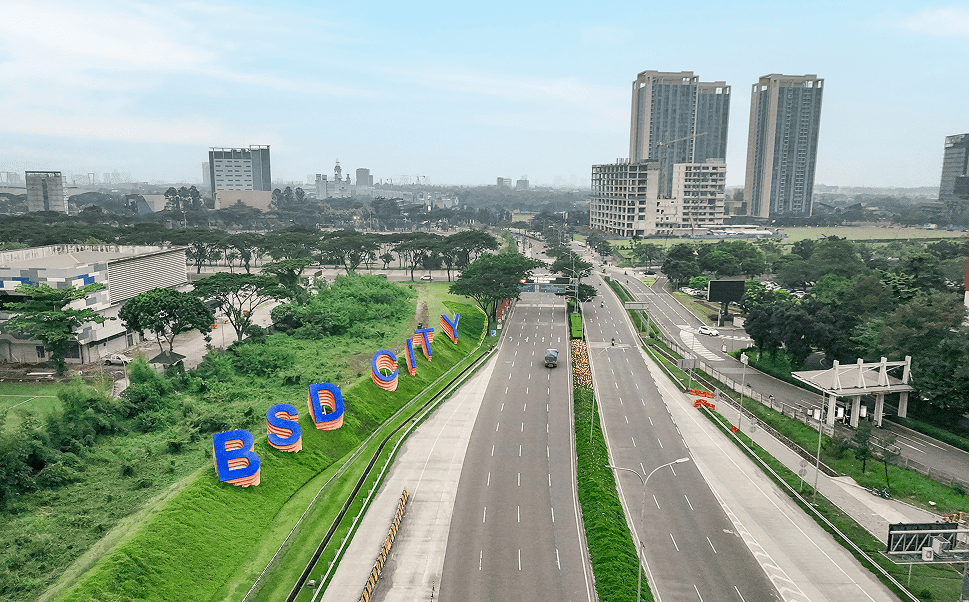 Road of BSD city